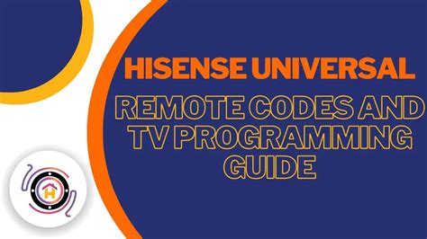 hisense tv programming guide